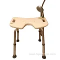 Bathtub Stool Seat Adjustable Shower Chair Shower Commode Chair for Elderly, Senior, Handicap & Disabled